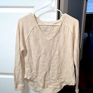 Waffle American Eagle Pullover